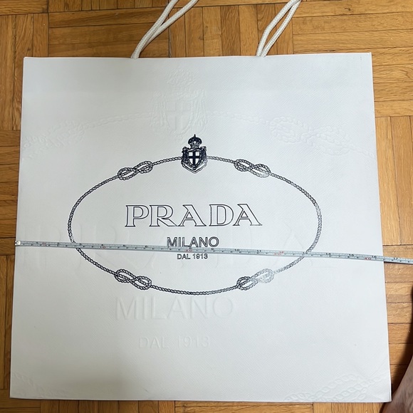 PRADA shopping paper bag, 16” x 16” - Picture 6 of 7